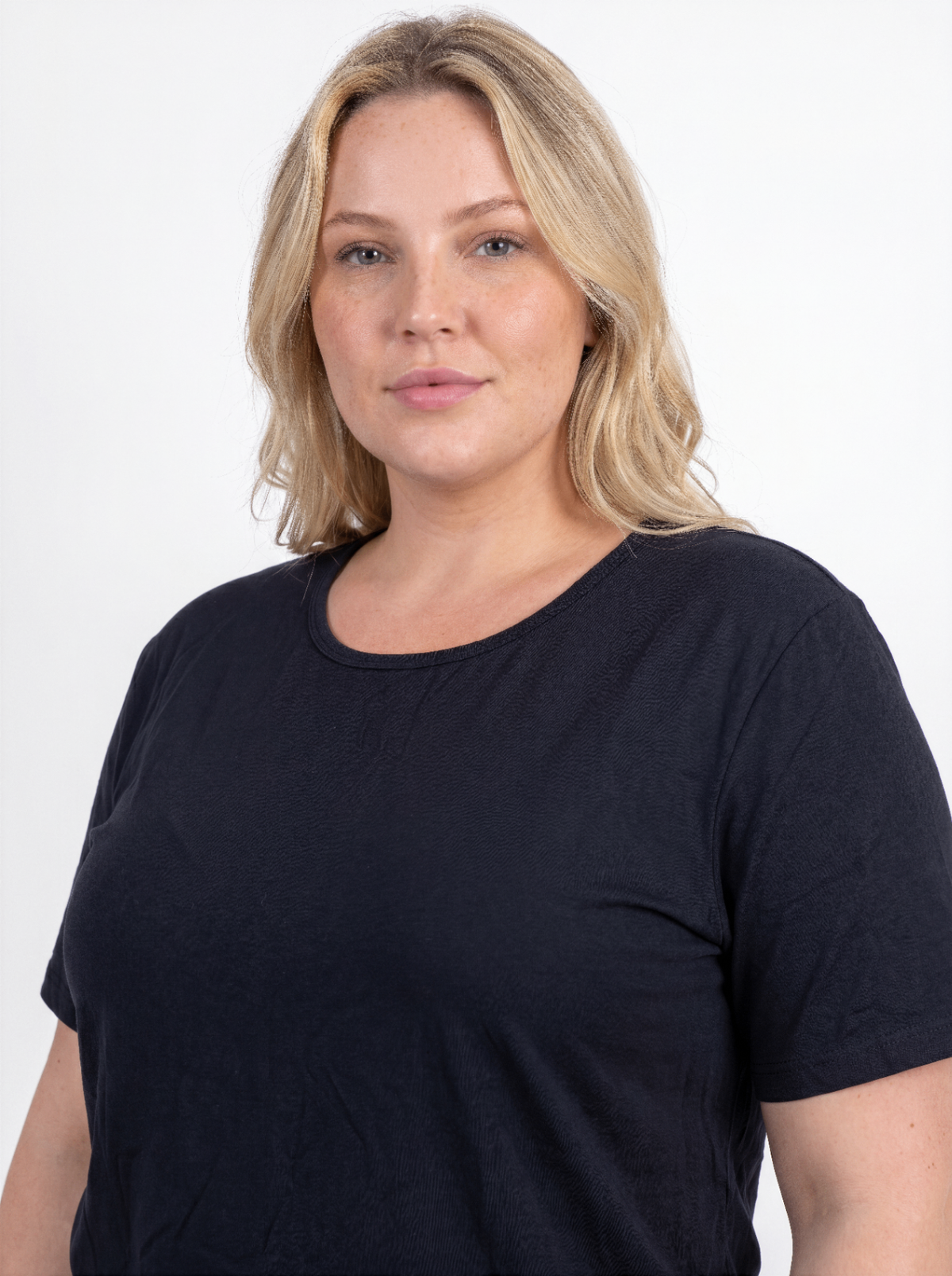 Blusa Aura Preta - frente detalhe
